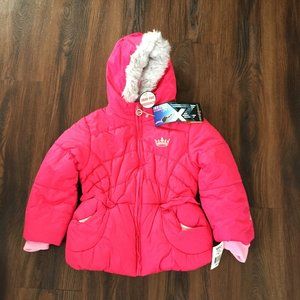 ZeroXposure Pink Heavyweight Winter Coat With Hood Size Small(4) New